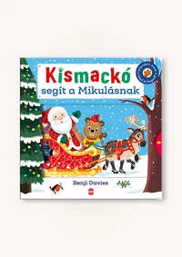 Kismackó segít a Mikulásnak