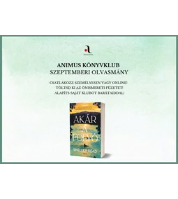 Szeptemberben folytatódik az Animus Könyvklub!