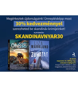 Skandináv feszültség 30% kedvezménnyel! Vadássz a legdermesztőbb krimikre akciósan!