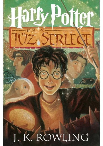 Harry Potter és a Tűz Serlege - kemény táblás