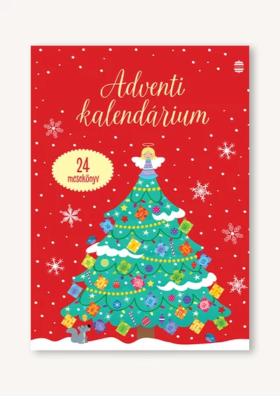 Adventi kalendárium mesekönyv borító