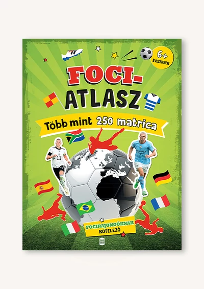 Fociatlasz több mint 250 matricával