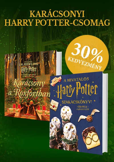 Karácsonyi Harry Potter-könyvcsomag